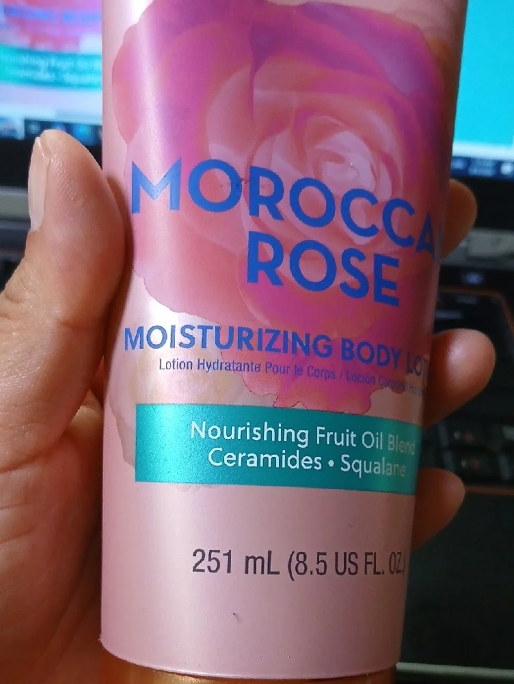 SEALED Moroccan Rose Moisturizing Body Lotion - Pink TREE HUT